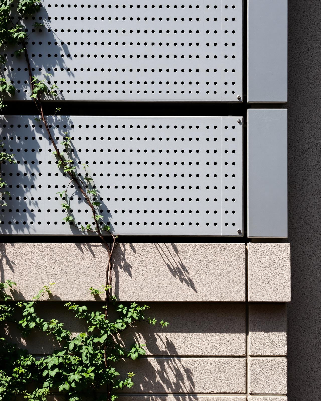 Parking facility with green elements